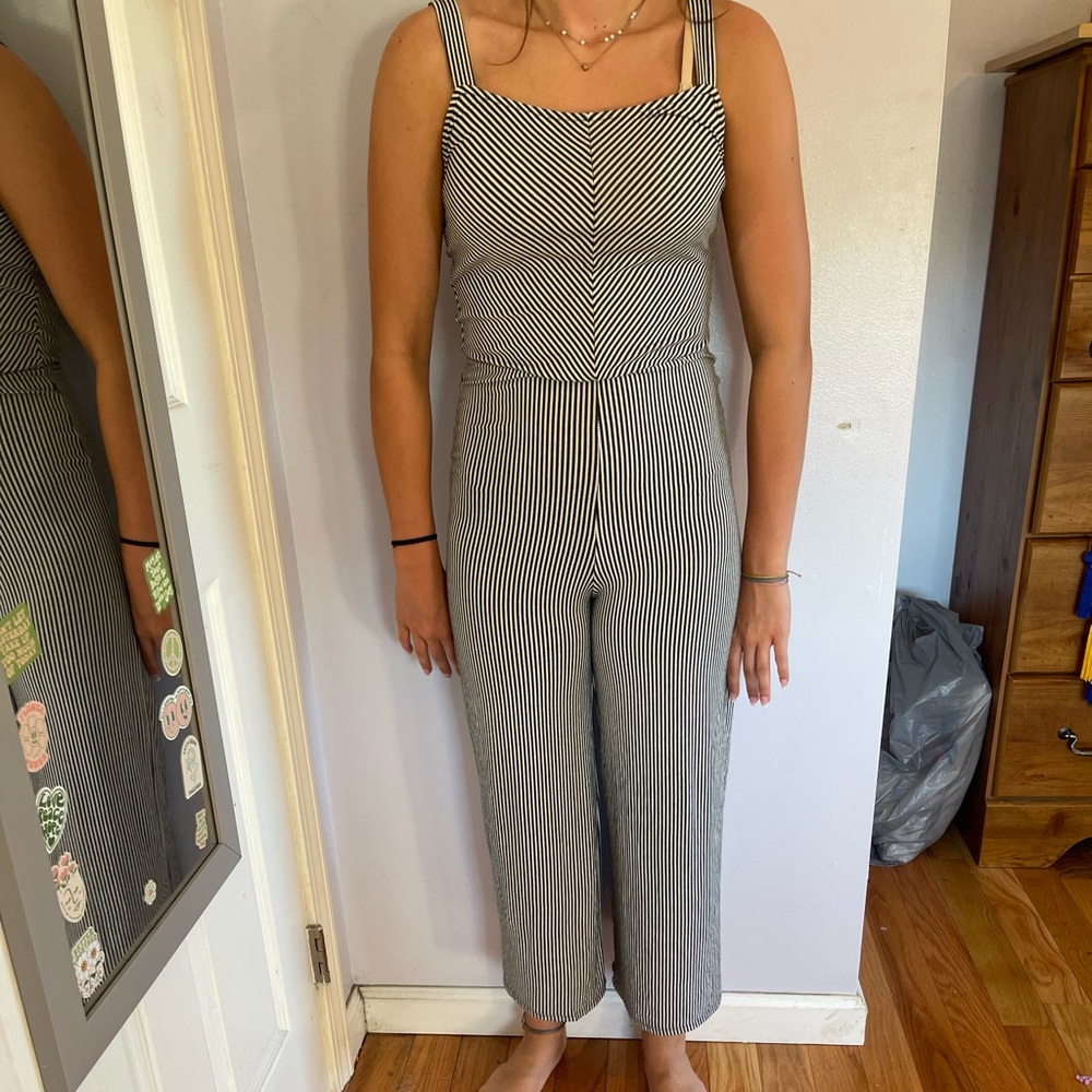 Rolla Coster size Small black and white jumpsuit VGUC